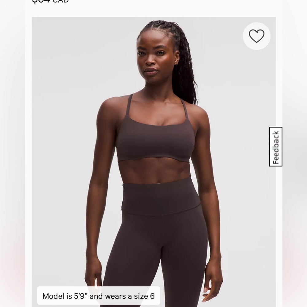Lululemon Wunder Train Bra